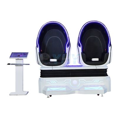 가상 현실 장비 가상 현실 9D 에그 체어 VR 롤러코스터 2인승 VR 팟