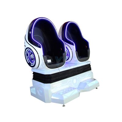 9D 가상 달걀 의자 시뮬레이터 360° 인터랙티브 게임 장치 2인용 VR 게임 장비