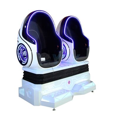 고품질 더블 플레이어 롤러코스터 시뮬레이터 9d 에그 9d VR 시네마 돈 벌기