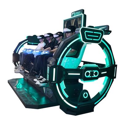 Factory 9D Motion VR Cinema Simulator Chair 4 Seats Commercial Indoor Outdoor Amusement Use