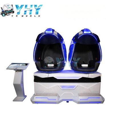 9D Egg Chair Cinema 2 Seats Virtual Reality Game Machine with Effects Indoor/Outdoor Park Rides 