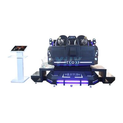 9D VR 영화관 2인용 3D 모션 의자 가상 현실 시뮬레이터 게임 시뮬레이터 기계