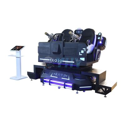 새로운 9D 가상 현실 시뮬레이터 메카 워리어 2인승 독특한 모양의 시네마 VR 게임 머신