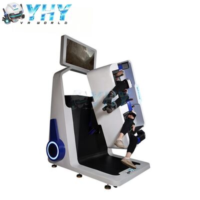 360 Degree Virtual Reality Roller Coaster 5000W Motor Load 200KG 2 Players Adult Game Machine in Entertainment Park 