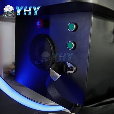 360 Roller Coaster VR Simulator 3 Seaters Equipment 9D VR Game Machine with 21 inch All-in-one Screen Simulation Rides Amusement Park 