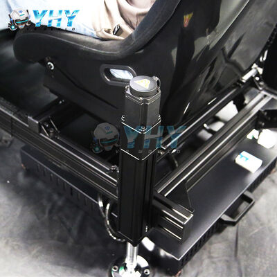 YHY 모션 시뮬레이터 콕핏 G 포스 피드백 상업용 자동차 시뮬레이터 레이서 시뮬레이터