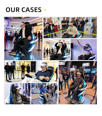 VR 다이나믹 시네마 스릴 넘치는 몰입형 9D 테마 영화 3DOF 플랫폼 놀이공원