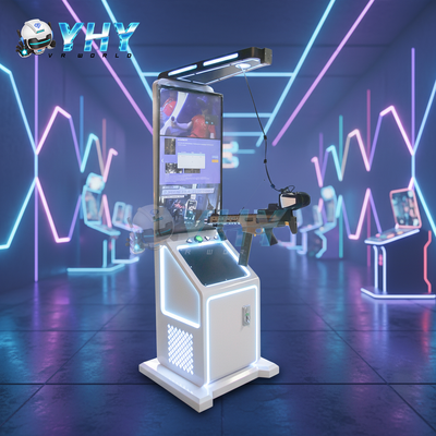 실내 스포츠 플랫폼 VR 전투 시뮬레이터 싱글 플레이어 9D 총기 머신 VR 헤드셋 쇼핑몰