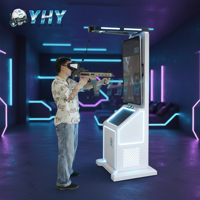 실내 스포츠 플랫폼 VR 전투 시뮬레이터 싱글 플레이어 9D 총기 머신 VR 헤드셋 쇼핑몰