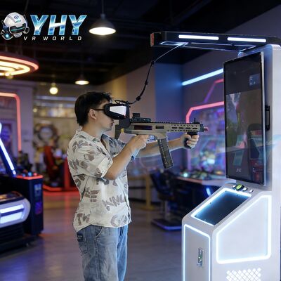 싱글 플레이어 VR 인터랙티브 총기 전투 장비 가상 현실 게임 머신 시뮬레이터
