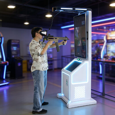 저비용 높은 수익성 비즈니스 팀 전투 VR 총 전투 시뮬레이터 아케이드 게임 기계
