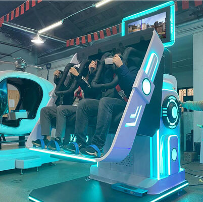 수익 창출 비즈니스 9d VR 360도 회전 2석 VR 시뮬레이터 3월 구매 축제 빅 세일
