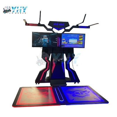 2인칭 FPS VR 카트 워커 아케이드 트레드밀 머신 9D VR 시뮬레이터 걷기 플랫폼