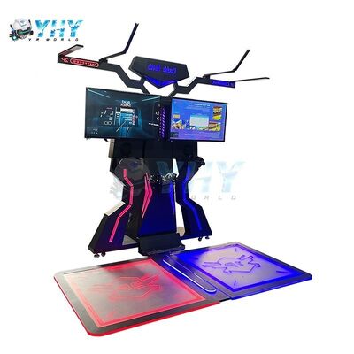 VR 360 가상현실 2인칭 전투 플랫폼 금속 및 유리섬유 구조로 실내 쇼핑몰 사용