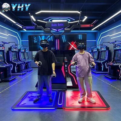 2인용 VR 워커 아케이드 트레드밀 머신 VR 걷기 시뮬레이터 가상현실 걷기 플랫폼 야외/실내 가정용