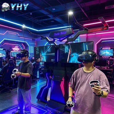 2인용 VR 워커 아케이드 트레드밀 머신 VR 걷기 시뮬레이터 가상현실 걷기 플랫폼 야외/실내 가정용