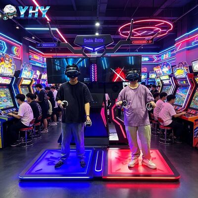 광저우 게임파크 중국 배틀게임 2인칭 스페이스 VR FPS 게임 시뮬레이터 VR 아레나