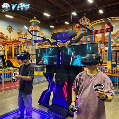 광저우 게임파크 중국 배틀게임 2인칭 스페이스 VR FPS 게임 시뮬레이터 VR 아레나