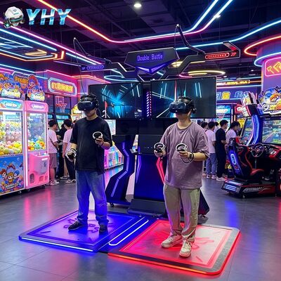 2인칭 FPS VR 카트 워커 아케이드 트레드밀 머신 9D VR 시뮬레이터 걷기 플랫폼