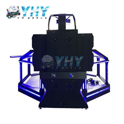 공장 Htcs Vive 9D VR 서 있는 VR 우주 플랫폼 걷고 촬영 아케이드 게임 기계