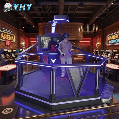 HTC 플랫폼 현실적인 VR 시뮬레이션 높은 프레임 비율 경험 게임 센터를 위한 액션 구동 게임 플레이