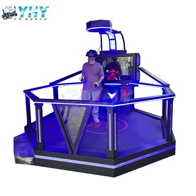 HTC 플랫폼 현실적인 VR 시뮬레이션 높은 프레임 비율 경험 게임 센터를 위한 액션 구동 게임 플레이