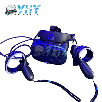 상업적 인터랙티브 VR 전투 스테이션 블루 라이트 임베르시브 장애물 경주 대회 VR 아케이드 머신 VR 경험