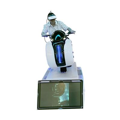 코인 작동 크레이지 VR 오토바이 다이나믹 시트 대형 스크린 고품질 실내/실외 공항 놀이공원 쇼핑몰