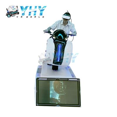 뜨거운 판매 실내 VR 모터사이클 레이싱 시뮬레이터 가상 현실 게임 콘솔 높은 수요 장비