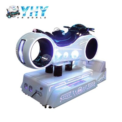 9D VR 동적 모터사이클 레이싱 시뮬레이터 가상 현실 모터사이클 운전 아케이드 게임 기계 엔터테인먼트 장소
