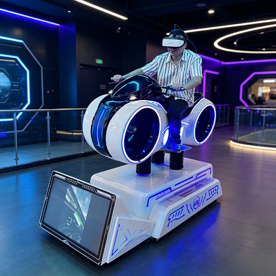놀이터용 초매력 전기 VR 레이싱 시뮬레이터 오토바이 및 자동차 VR 오토바이