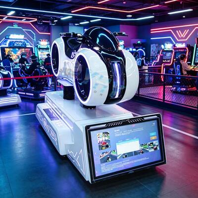 놀이공원 모터 레이싱 놀이기구 시뮬레이터 VR 오토바이 운전 시뮬레이터 레이싱 게임 머신