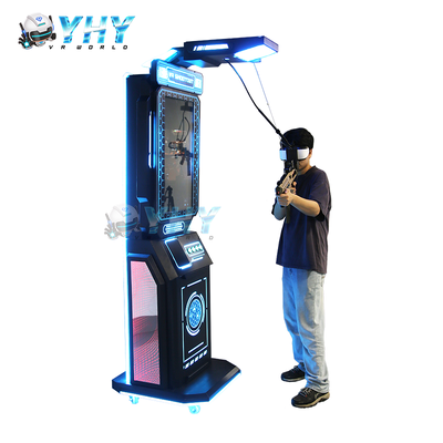 신규 디자인 9D VR 총싸움 시뮬레이션 게임 머신 1인 온라인 총 CE 인증 실내 VR 기술