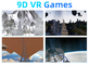 VR 아케이드 게임과 동전 작동식의 1080 각도 회전 게임 VR 시뮬레이터