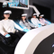 테마 공원 아크릴 4 좌석 9D VR 시뮬레이터 42 인치 스크린 생생하게 보여주기
