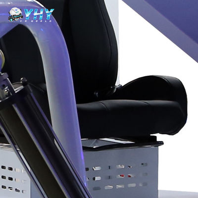 Indoor Three Screens Simulated Car 6 DOF Motion Playing Race Game Racing Simulator For Sale 