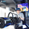 150 킬로그램 새로운 상호 작용하는 슛팅 장치 VR 테마 공원들 9d 가트링 전투 게임 기계