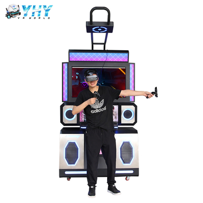 터치 스크린 9D VR 시뮬레이터 모션 댄스 아케이드 가상 현실 기계