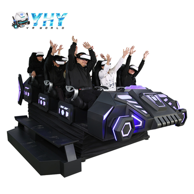 극장 9는 9D VR 시뮬레이터 360 학위 영화 영화 사실상 롤러 코스터 시뮬레이터를 위치시킵니다