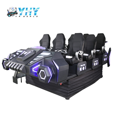 9 좌석과 놀이공원 공원 9D 영화 게임 VR 롤러 코스터 모션 시뮬레이터