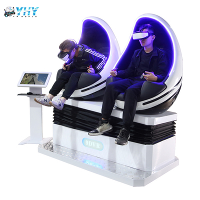 실내 경기 360 도 시뮬레이터 9d Vr 달걀 의자 상영관  3 Dof 더블 시트