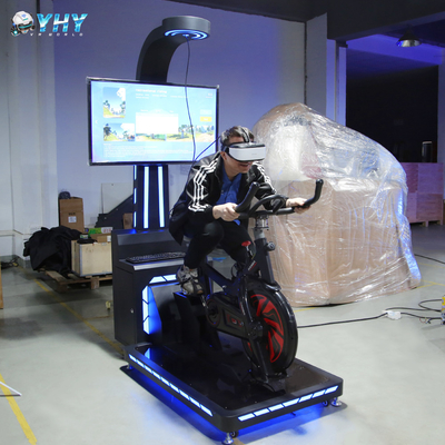 4 게임 VR 레이싱 시뮬레이터 실내 소형 스포츠 VR 자전거 장비