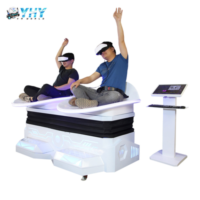섬유 유리는 3 Dof 영화 게임 9d Vr 영화 롤러 코스터 하락 시뮬레이터를 맞춥니다