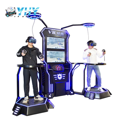 Vr 전투 플랫폼 전 동작 비행 게임 시뮬레이터 HTC 우주 안경 선수들 2명