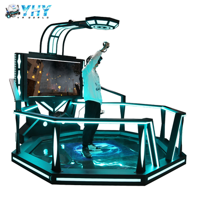 9d Vr 테마파크 서 있는 플랫폼 360 비전 촬영 시뮬레이터 3.0m 공간