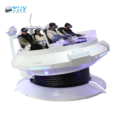 VR 시뮬레이터 장비 9D UFO 게임 기계 공기 감각 롤러 코스터 다리 청소 기능 VR 의자