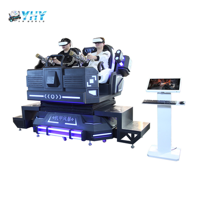 YHY VR 시네마 슈팅 시뮬레이터 가상 현실 메크 워리어 게임 실내 놀이 공원 장비