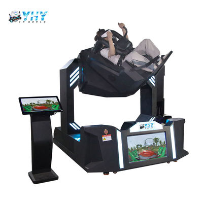 YHY VR 360 시뮬레이터 가상 현실 720도 롤러 코스터 싱글 좌석 9d 영화 시뮬레이션 기계 아케이드 센터