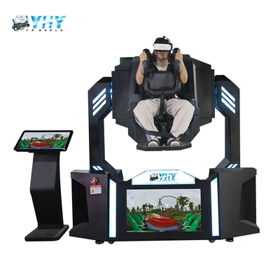 YHY 가상현실 롤러코스터 VR720 VR360 회전 게임 기계 중국 공장