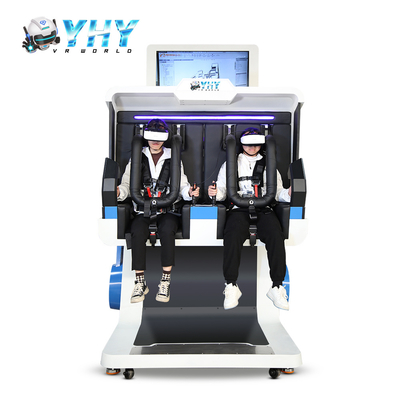 놀이공원 가상 현실 장비 2인승 360도 시뮬레이터 VR 게임 머신